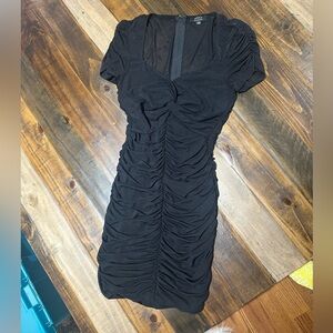 Sexy Black drawstring dress size small